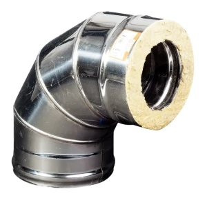 Отвод утеплённый Corax ф200x280 90 градусов