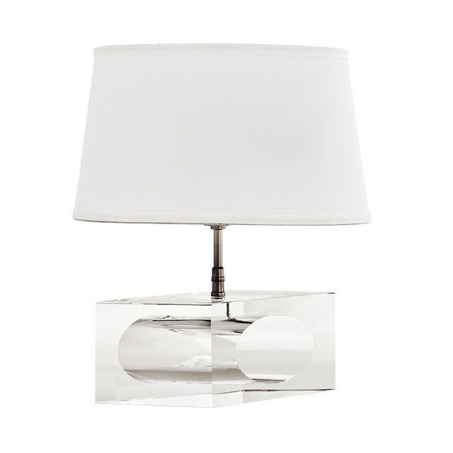 Настольная лампа Collier от Eichholtz 108490 EICHHOLTZ ИНТЕРЬЕРНЫЕ 061854 Белый;прозрачный  - Вид №1