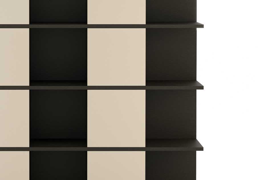 Книжный шкаф из шпона Stylish Club ARCH-00049386 - Вид №2