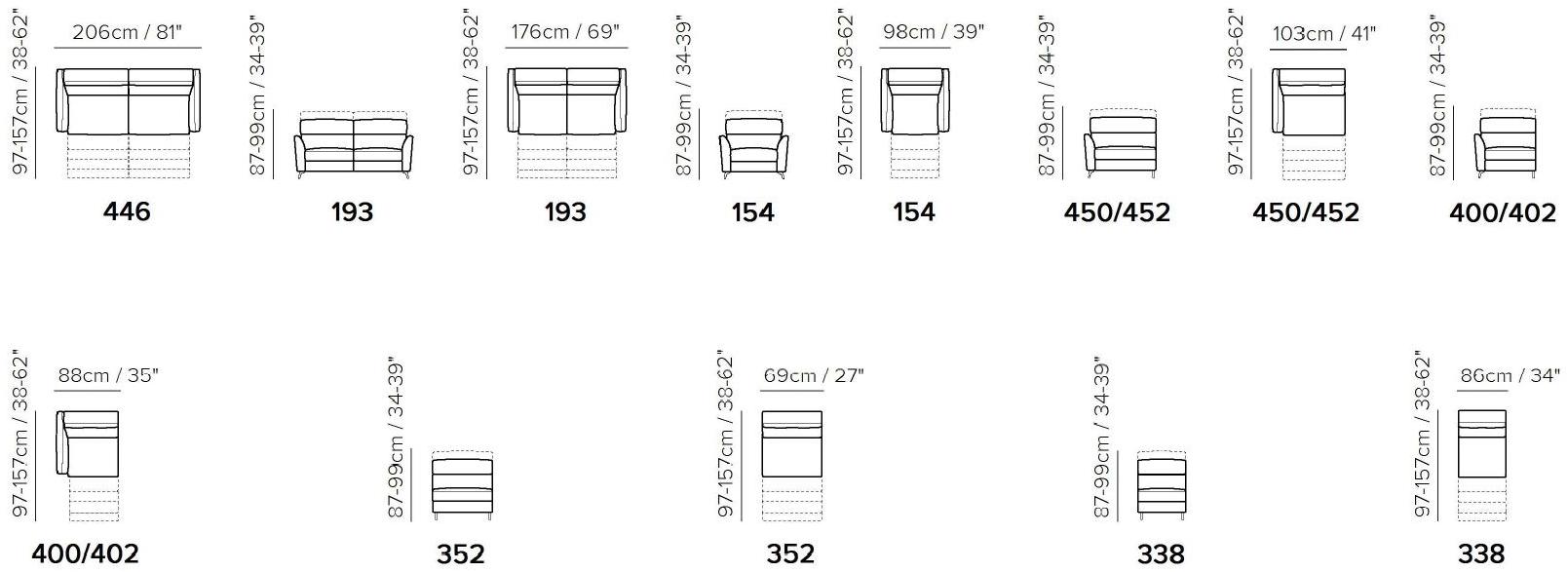Natuzzi Кожаный диван Recliner Stan sun-id-1409529 - Вид №4