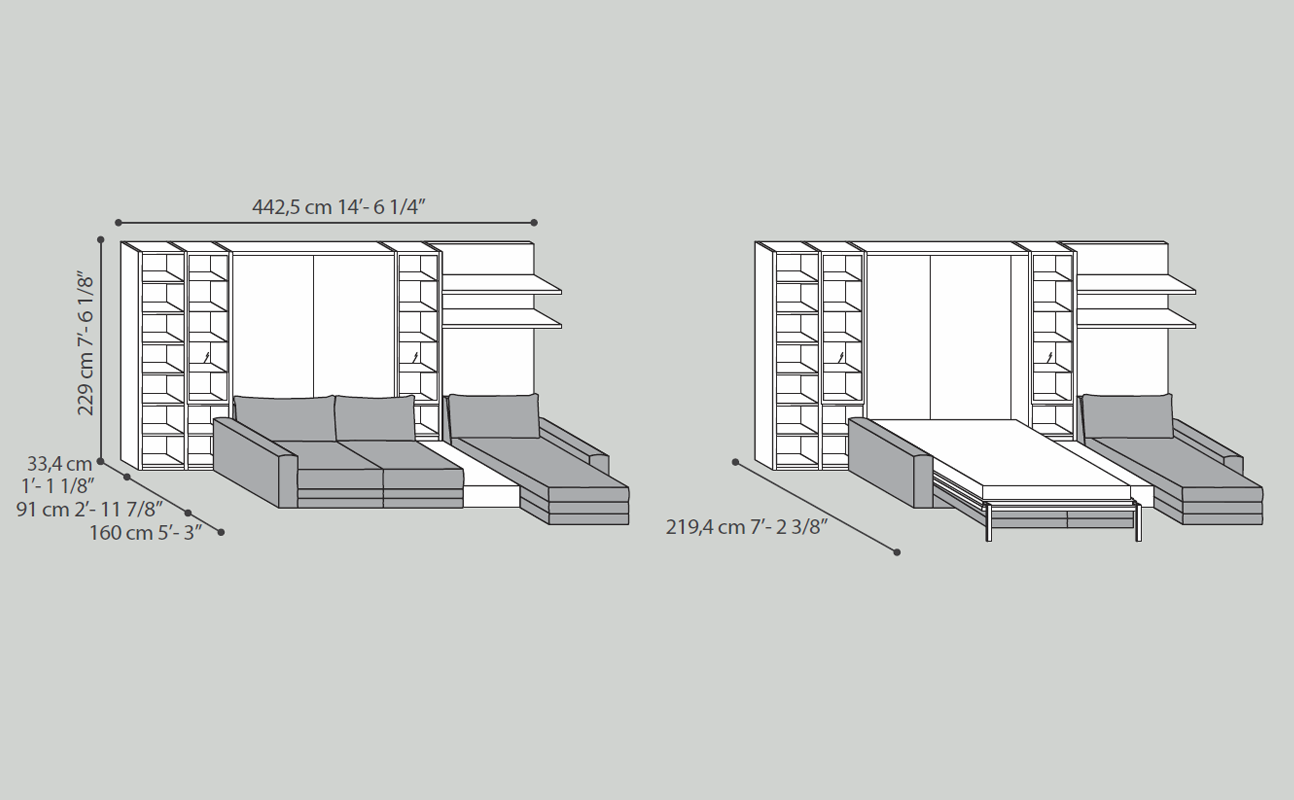 Композиция из модулей  TUMIDEI 264  - Вид №2