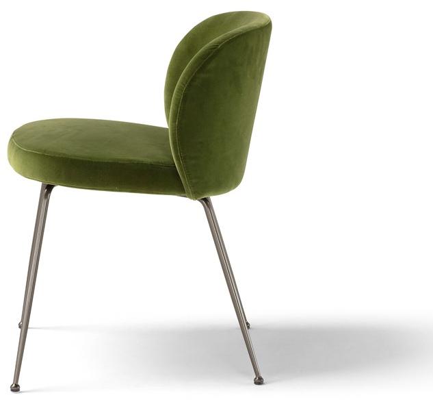 AMURA Стул из ткани или кожи с металлической основой Monnalisa Am099.332-bam - Вид №2