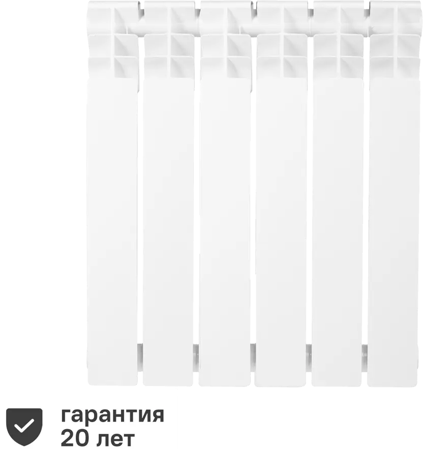 Биметаллический радиатор EQUATION 500/80 на 6 секций для эффективного обогрева 86565618