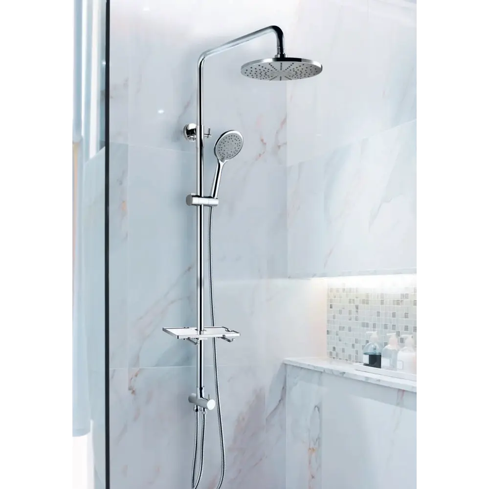 Душевая стойка Esko ST9013 без смесителя 1 режим цвет хром STLM-2022104