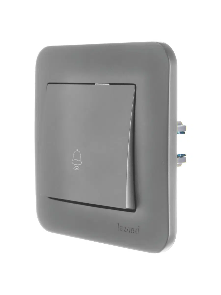 ASTI Кнопка звонка платина LEZARD 7081-3535-103