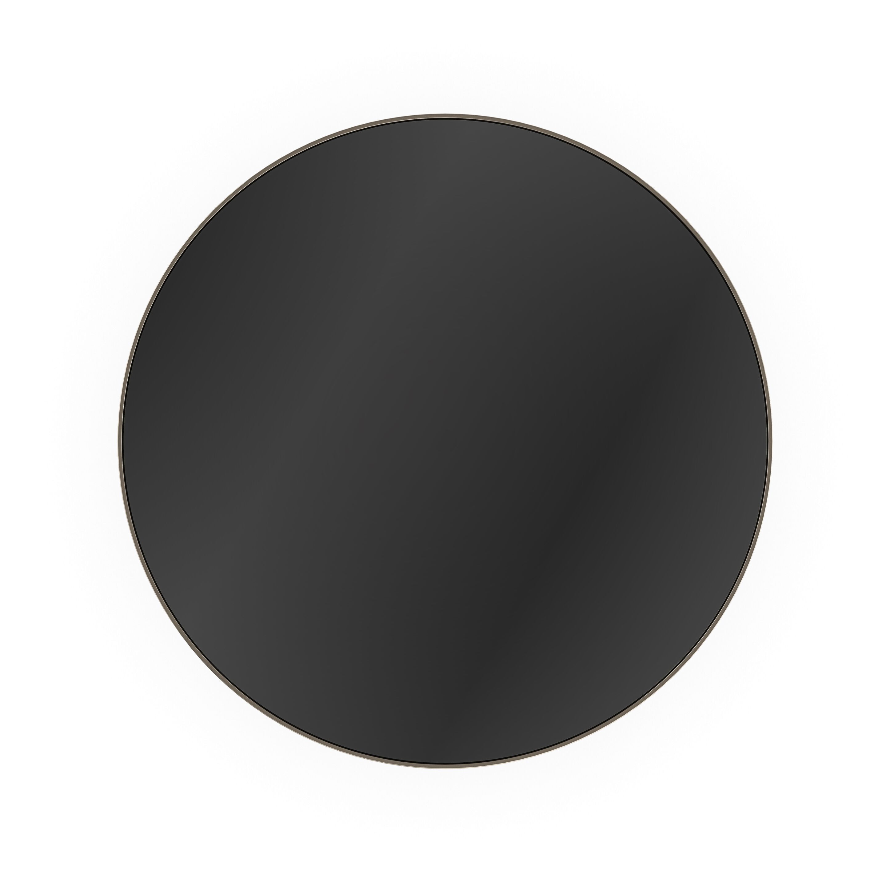 Круглый журнальный столик из зеркального стекла Caracole UMBRA ARCH-00074137 - Вид №1