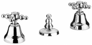 Rubinetteria Giulini Смеситель для биде с 3 отверстиями Parigi 7313a