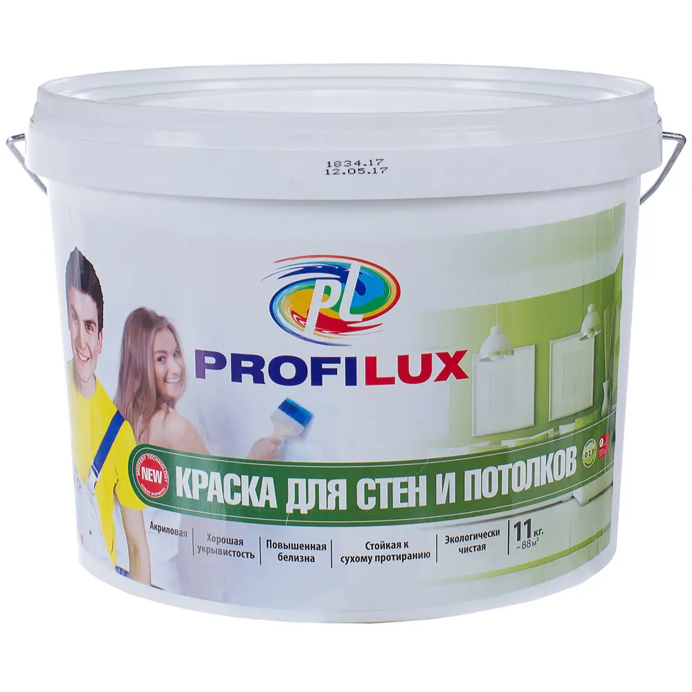 Краска акриловая Profilux 11 кг 14268067 STLM-2135324 