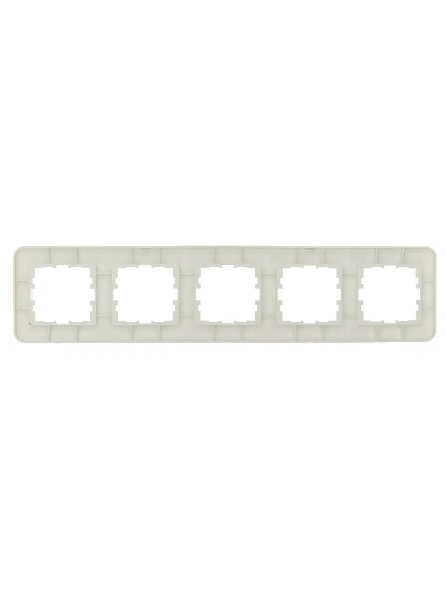 ASTI Рамка 5-ая горизонтальная б/вст крем LEZARD 7081-0300-150 - Вид №1