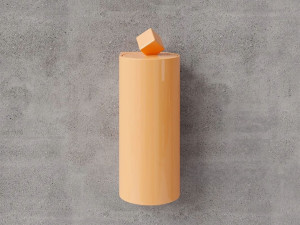 Керамическая мусорная корзина