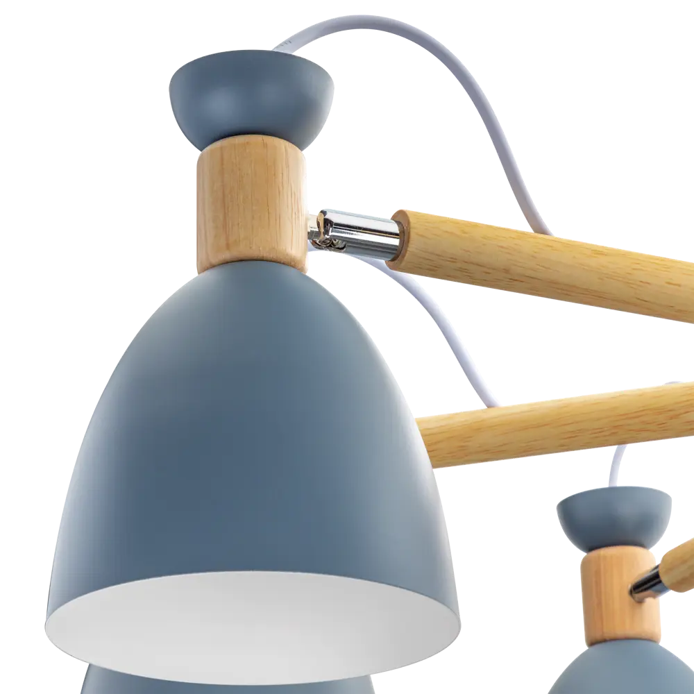 Люстра потолочная «Volante» 525981 8 ламп цвет серый RITTER STLM-2137644 - Вид №5