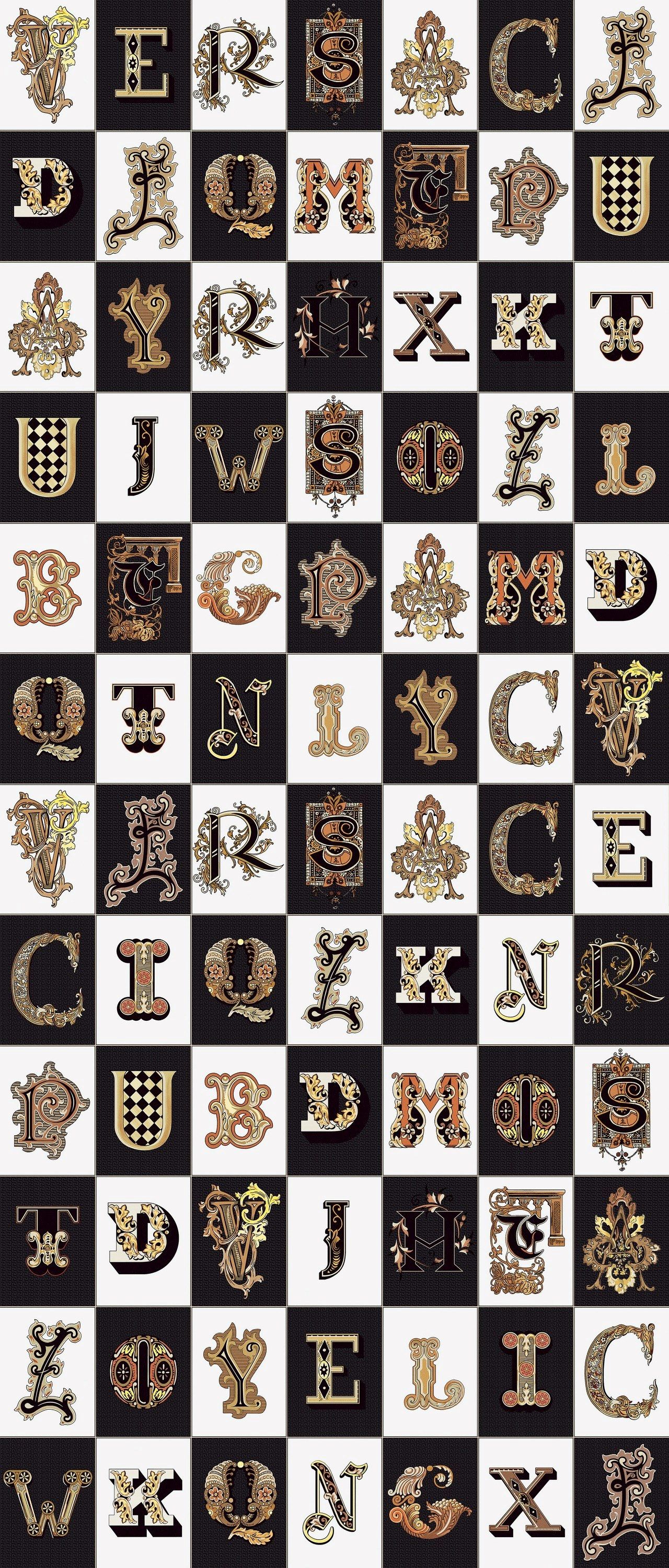 Облицовка керамогранита для интерьера Versace Ceramics плакат ARCH-00097042 - Вид №5