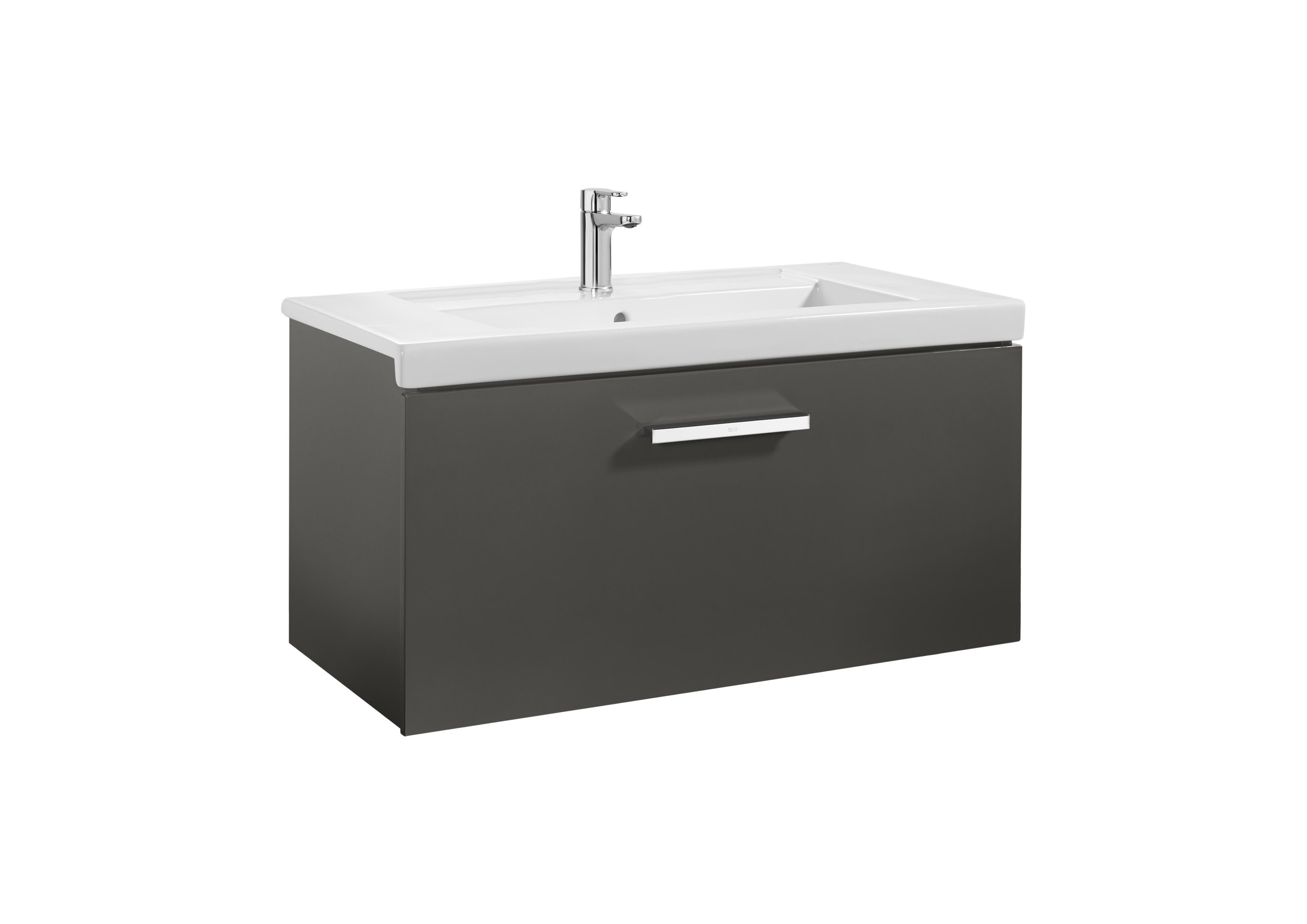 Подвесной шкаф с одной раковиной со встроенной раковиной Roca Prisma ARCH-00031879 - Вид №2