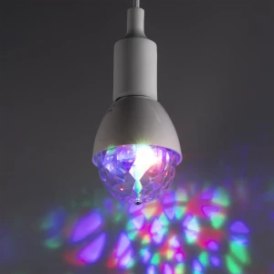 Лампа светодиодная Disco E27 230 В 3 Вт 240 лм, регулируемый цвет света RGB 83823861 STLM-2157800