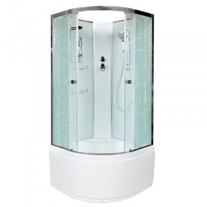 ЕМ2712 R с гидромассажем (гм.) Душевая кабина DETO Серия ЕМ