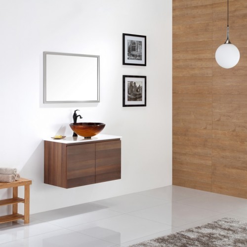 GV-390-19mm Накладная раковина на столешницу  прямоугольная Krausru  - Вид №9