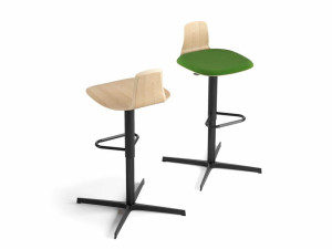 Регулируемая высота металлическая спица барный стул