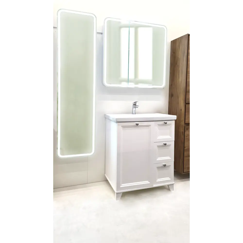 Зеркальный шкаф Santreyd Elmer 40×160 см с LED-подсветкой для ванной 83127336 STLM-0039199 - Вид №16