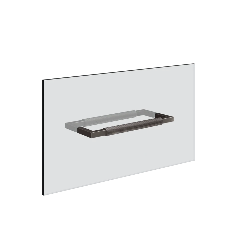 Полотенцесушитель 67642 707 Gessi Shower g ЧЕРНЫЙ МЕТАЛЛ BR. PVD 67642707