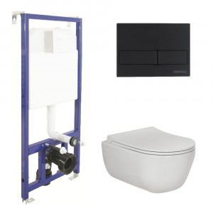 047215 Подвесной унитаз настенный Хромированный BERGES  Турция