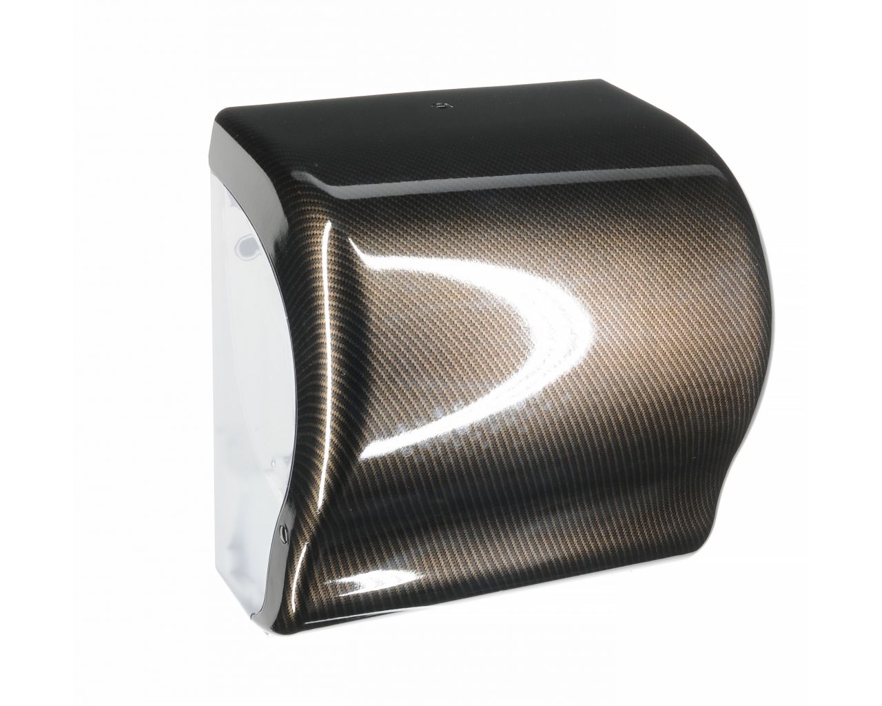 CUH371 Механический диспенсер для рулонных полотенец UNIQUE LUX CUT EXCLUSIVE CARBON SPARK L INE Merida 