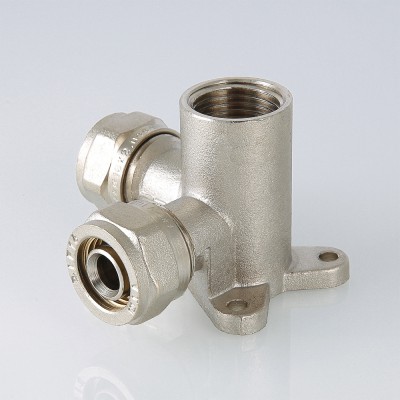 VTm.334.N.160416 Водорозетка обжимная проходная Valtec 16 мм х 1/2"  - Вид №13