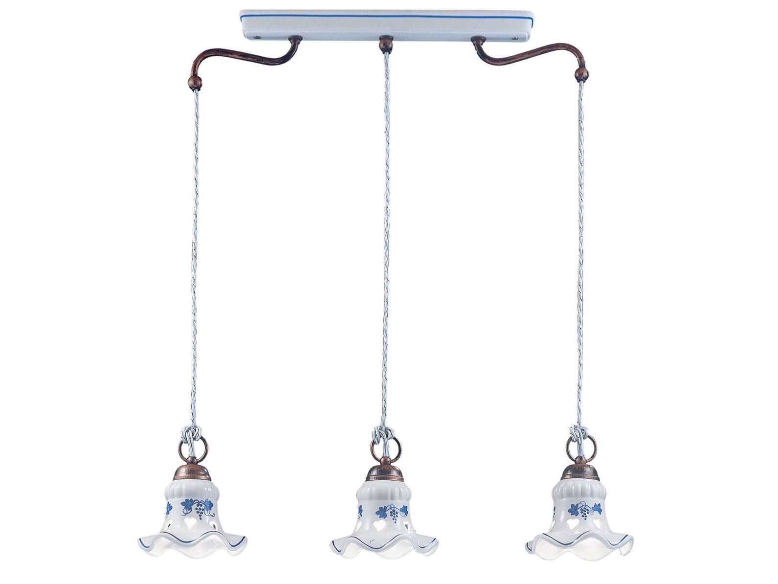 Керамический подвесной светильник FERROLUCE Chieti ARCH-00074369