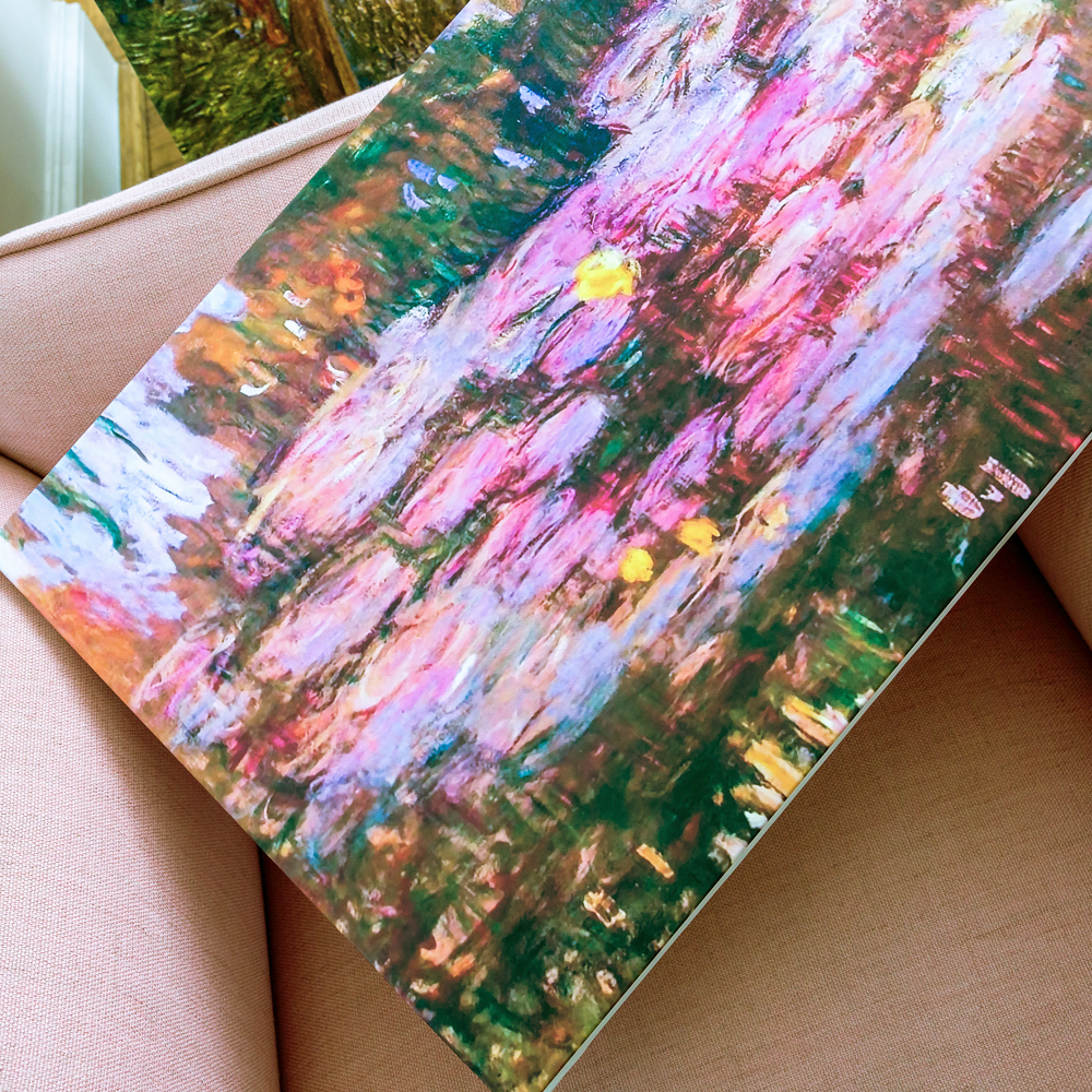 896522183_2628 Картина «Водяные лилии, 1917» (холст, галерейная натяжка) Object Desire  - Вид №4