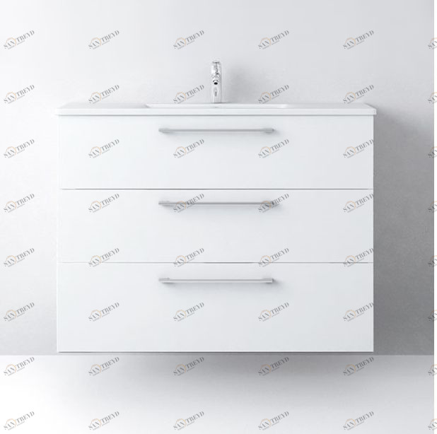 Avila Dos Тумба с раковиной PLUS 100 Color 4 Carmen CARMEN ESSENTIALS 2407310HANDLEINTEGRATED0120383