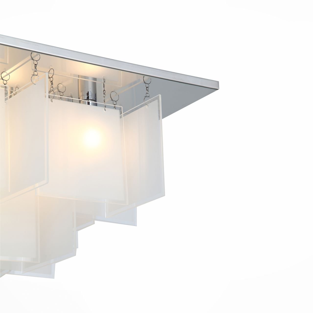 Потолочная люстра ST Luce Insolito SL794.102.08 ST LUCE ДИЗАЙНЕРСКИЕ, INSOLITO, ДВУХЪЯРУСНЫЕ 109189 Белый  - Вид №1
