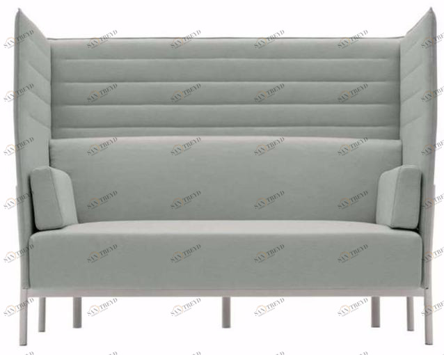 Alias 2-х местный тканевый диван с высокой спинкой Eleven high sun-id-1404860