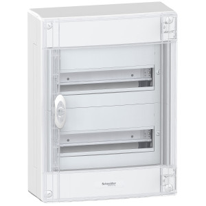 PRA29213 Щит , 26 мод., IP40, навесной, Пластик, прозрачная дверь Schneider Electric PRAGMA