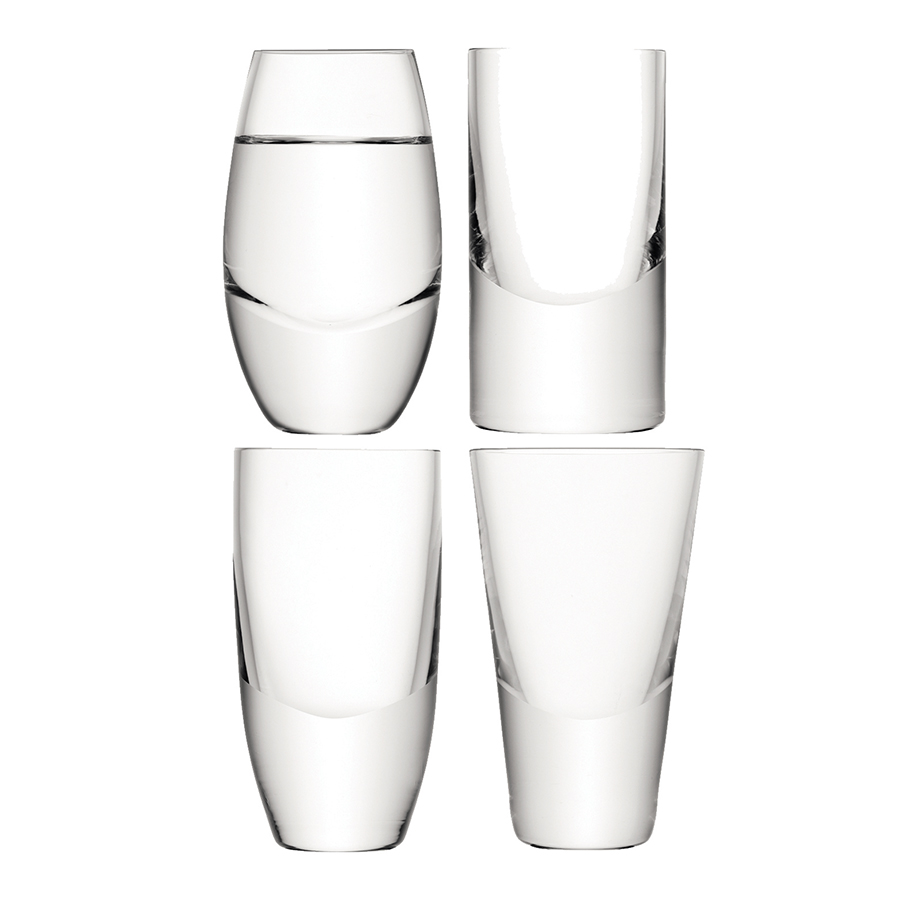 G1011-00-301 Набор стопок lulu, 52-55 мл, 4 шт. LSA International 