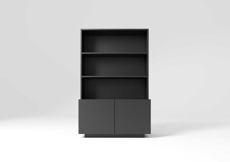 MASCAGNI Отдельностоящий офисный книжный шкаф из дерева Mast sun-id-1475206 - Вид №12