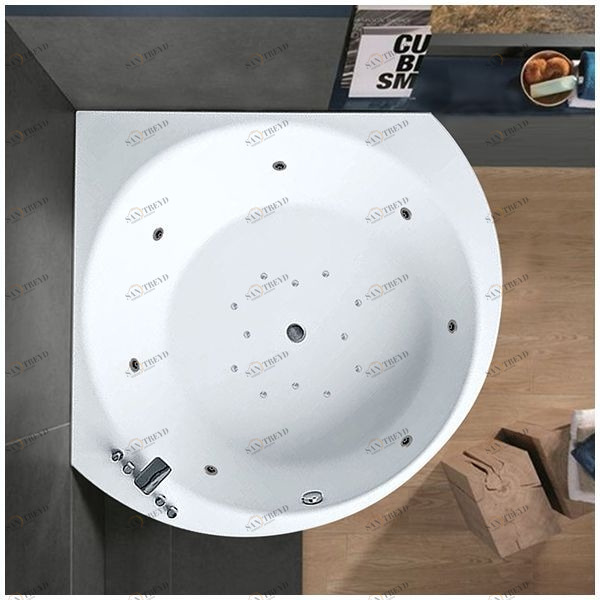 Ванна Gruppo tressee Suri 169 AWA-V276N белая угловая большая Gruppo Treesse AWAV276N