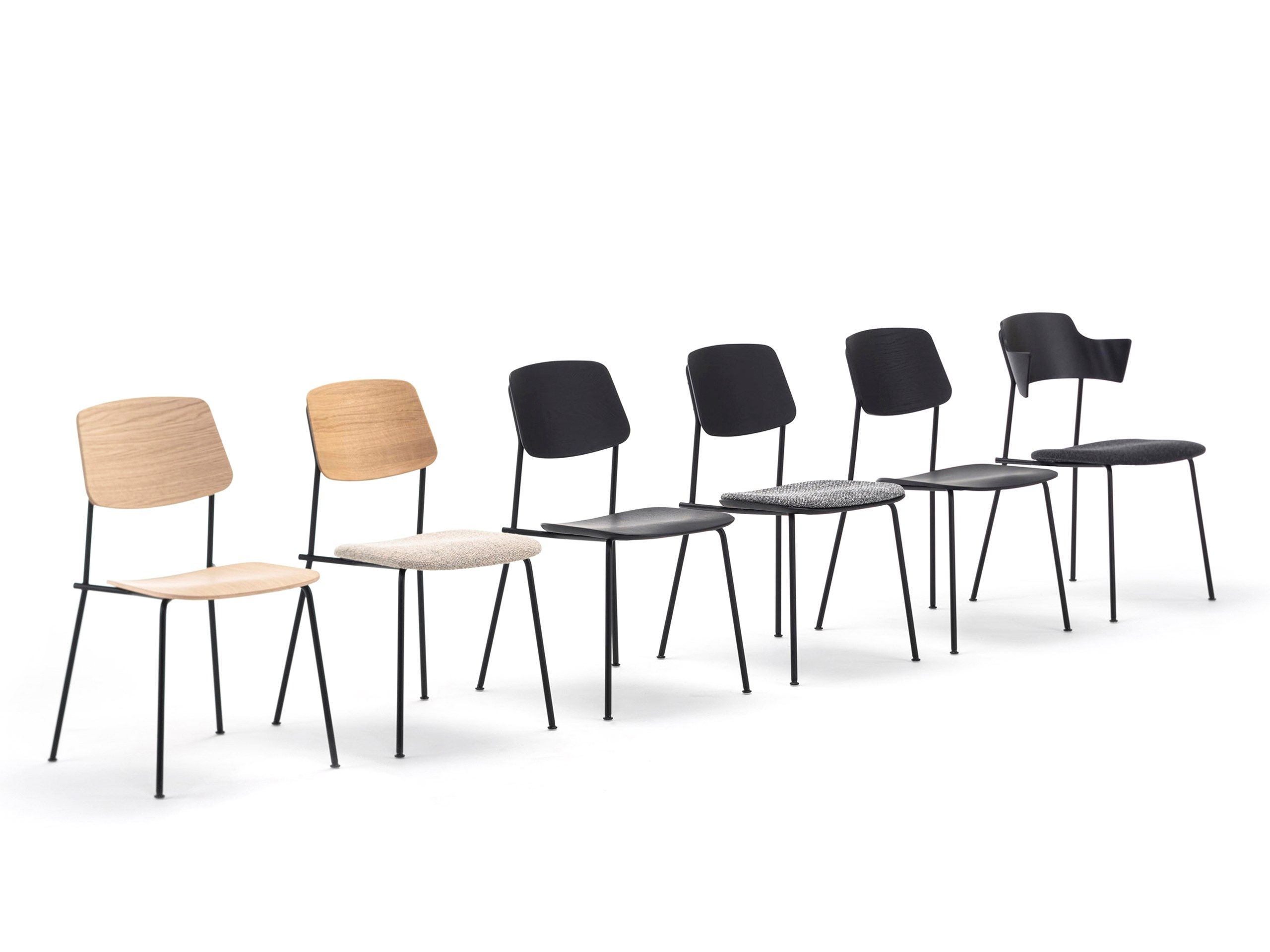 Стул с открытой спинкой и мягким сиденьем prostoria штамм ARCH-00036591 - Вид №2