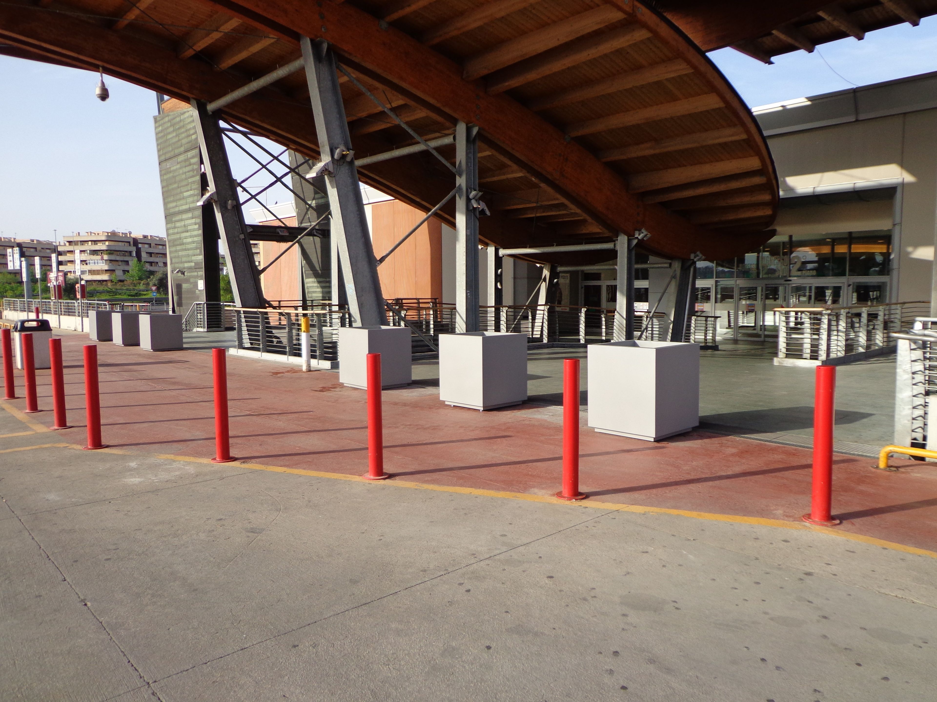 Квадратный плантатор из оцинкованного листа Viscio Urban Design FIORIERA ANTITERRORISMO ARCH-00086632 - Вид №21