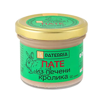 Пате Paterria из печени кролика 90 г Santreyd 34333 - Вид №1