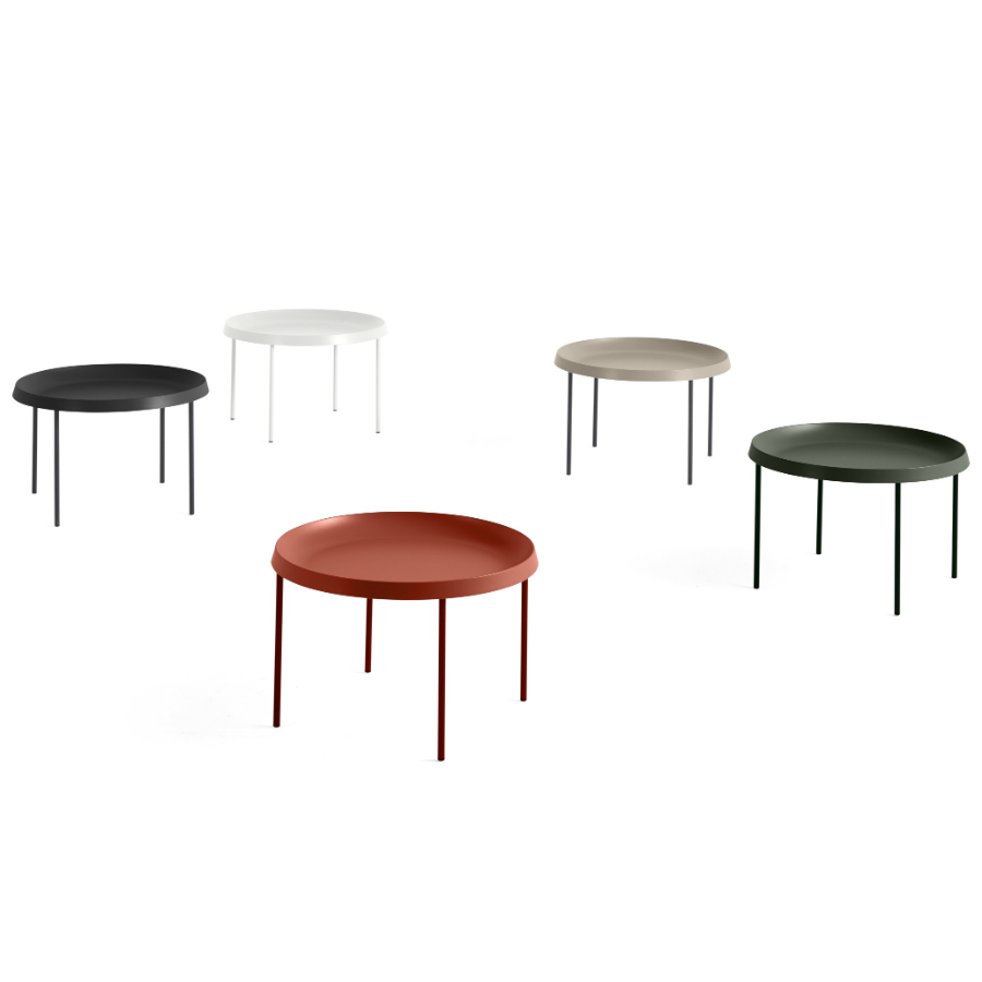 Столик кофейный Tulou, белый, Ø75х35 см Hay 930523 - Вид №5