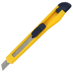 Нож строительный Ultima 119034 пластиковый корпус сегментное лезвие 9 мм