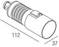 Flexalighting Встраиваемый металлический светодиодный уличный светильник sun-id-1415742 - Вид №2