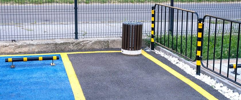 ENCHO ENCHEV - ETE Бетонный мусорный бак с крышкой для улицы  43  - Вид №4