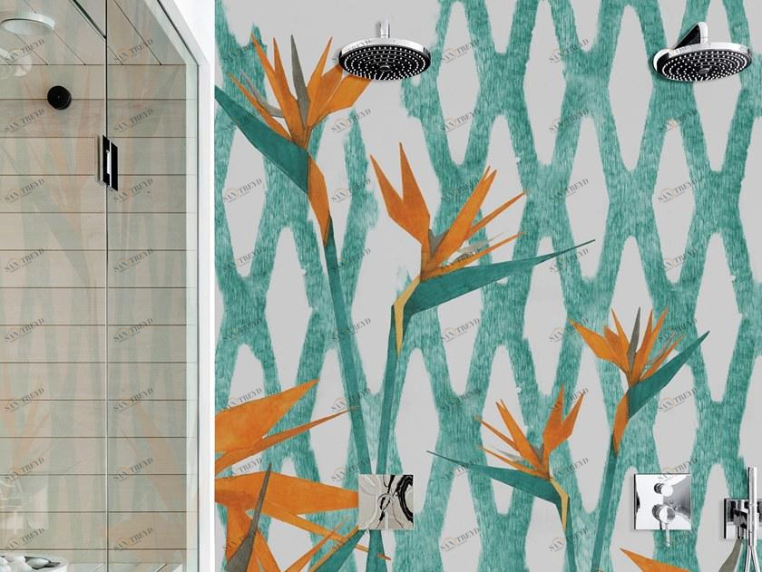 Wall&decò Обои для ванной Wet system 20 Wet_re2001 / wet_re2002