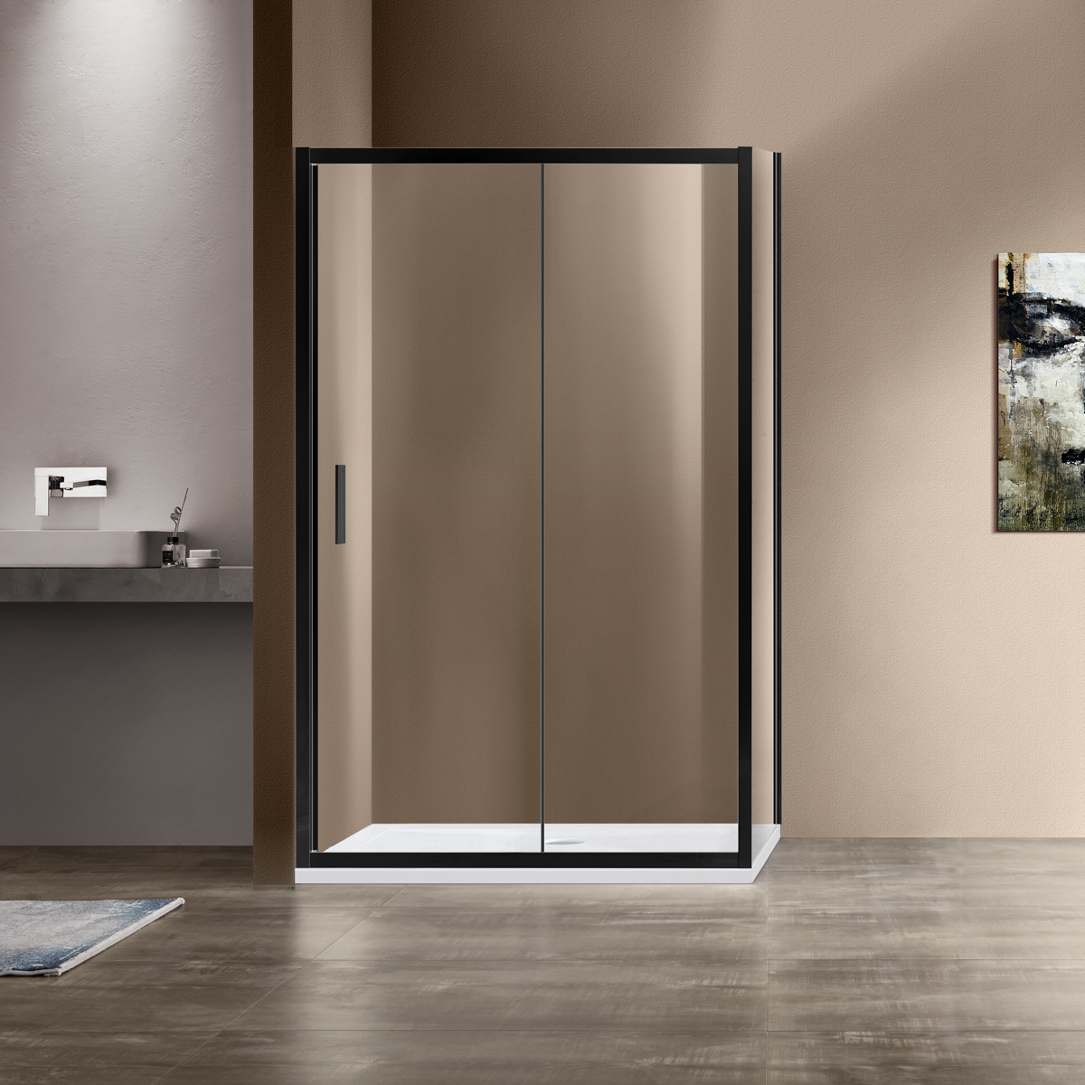 VSR-1G8013CLB Душевой уголок Vincea Garda Santreyd