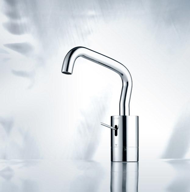 JUSTIME Смеситель для раковины, однорычажный, из хромированной латуни, с регулируемым изливом Lucky 7 6777-90-80cp - Вид №3