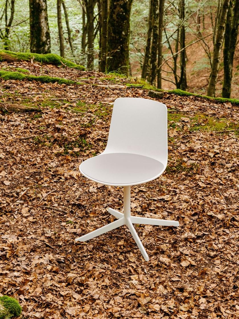 ENEA Стул с обивкой из ткани с 4 спицами Lottus sun-id-1492651 - Вид №2