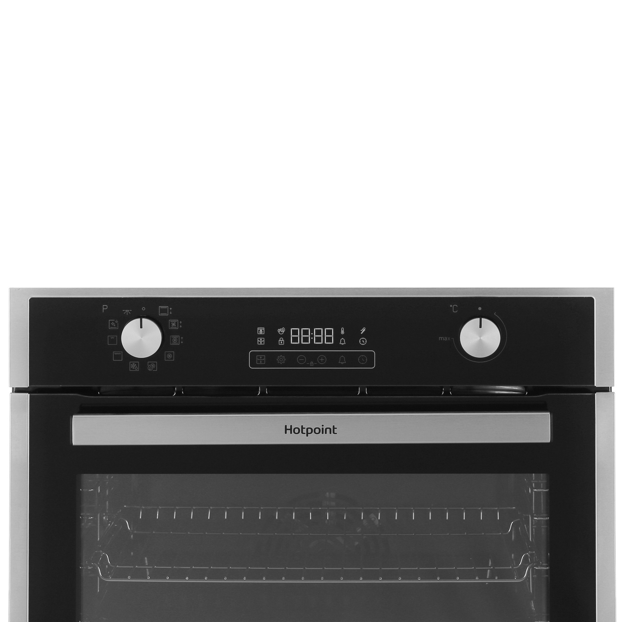 9006740 Электрический духовой шкаф Hotpoint FE9 834 JC IX черный STDN-0072460 - Вид №4