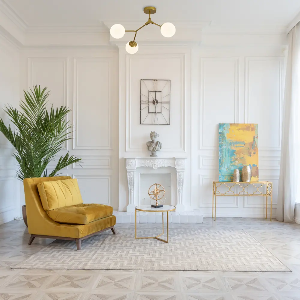 Freya Skip — золотая подвесная люстра с тремя шарами для современного интерьера 89398566 STLM-1564367 - Вид №7