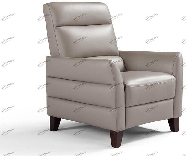 Max Divani Кожаное кресло-реклайнер с подлокотниками sun-id-1459928