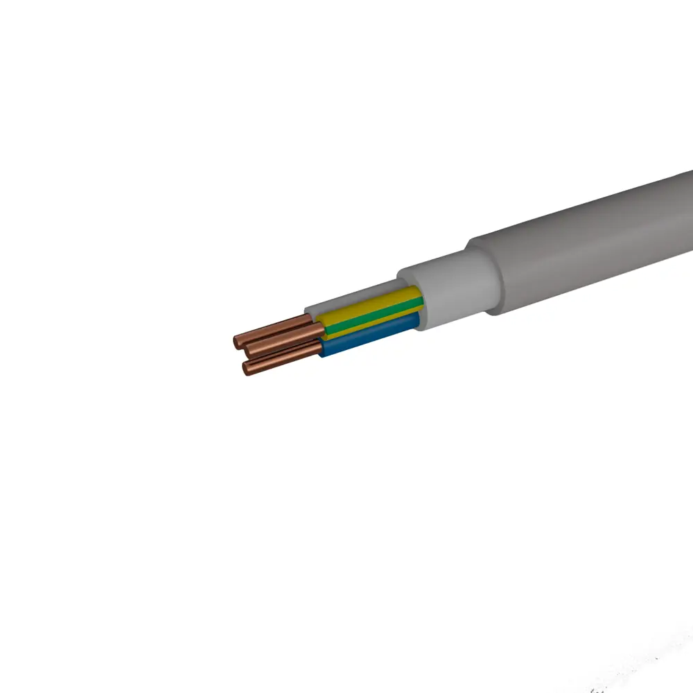 Электрический кабель Госток NYMнг-LS 3x1.5 50 м ГОСТ 89451996 STLM-2101680 